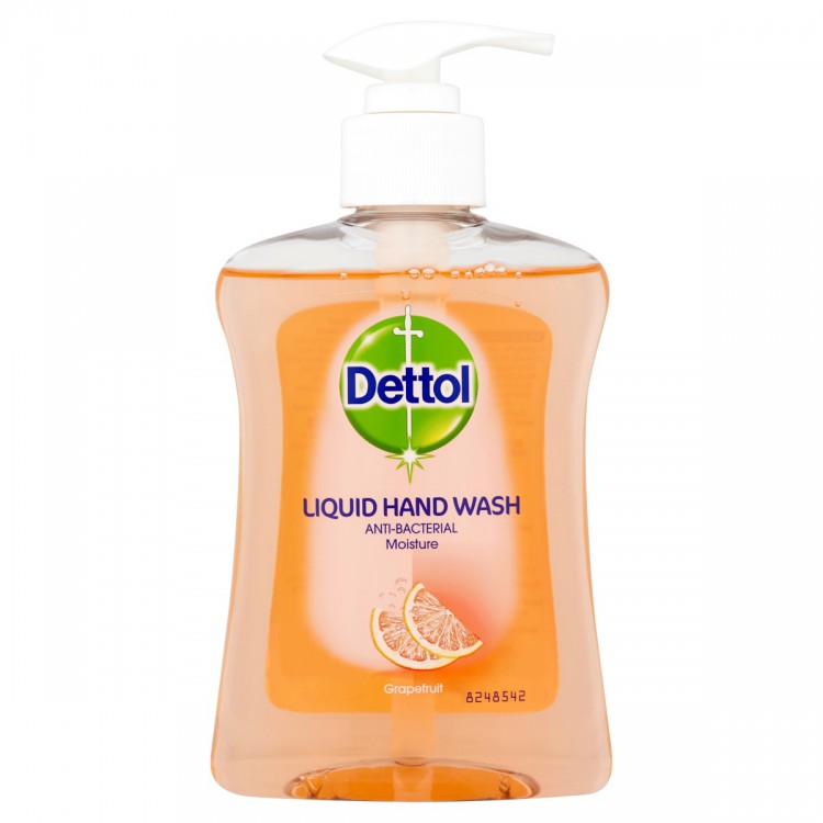 Dettol antibak.tek. mýdlo 250ml grapef | Toaletní mycí prostředky - Tekutá mýdla - S dávkovačem Dettol antibak.tek. mýdlo 250ml grapef | Toaletní mycí prostředky - Tekutá mýdla - S dávkovačem